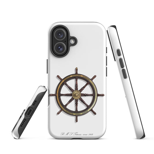 HMS Titanic Ships Wheel Case for iPhone®, by Trophyroomy