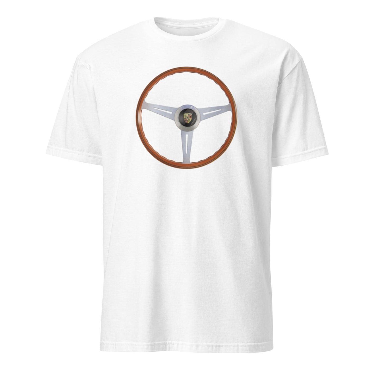 Porsche 356 Speedster Short-Sleeve Unisex T-Shirt, by Trophyroomy