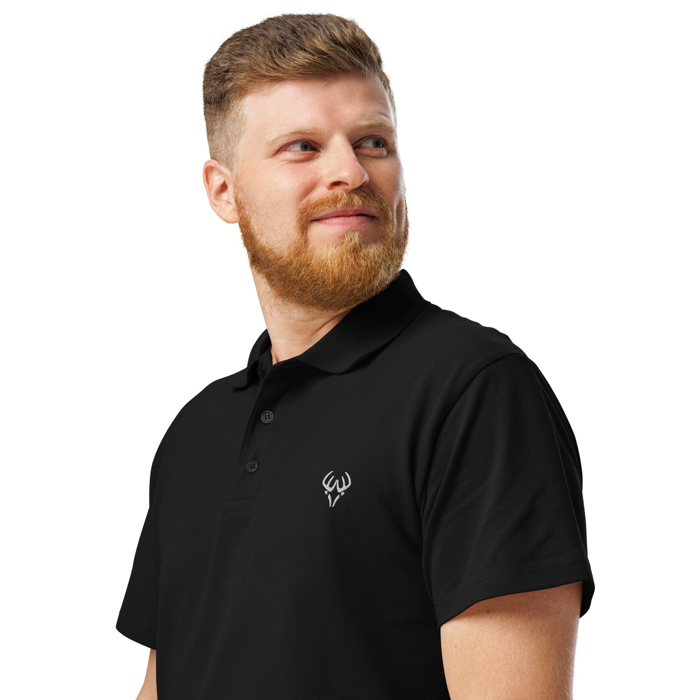 Trophyroomy premium pique polo shirt