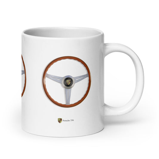 Porsche 356 Speedster ceramic luxury mug, by Trophyroomy